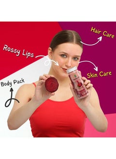 Herbtoniq 100% Natural & Organic Beetroot Powder For Diy Skincare Haircare & Body Care 150G Perfect For Brightening Nourishing And Improving Complexion Suitable For All Skin & Hair Types  - Image 3