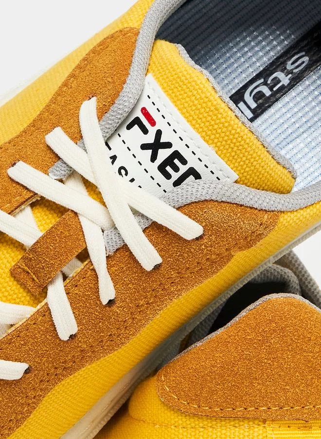 Styli Low Top Canvas Lace Up Sneakers