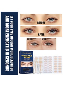 Eyelid Tape for Hooded Eyes Invisible, 480pcs Eyelid Lifter Strips, Waterproof Double Eyelid Strips,Instant Eyelid Lift for Heavy Saggy, Uneven,Hooded, Mono-eyelids, with Fork Rods and Tweezers - pzsku/Z8903D1610D5D594ADA6EZ/45/_/1713768799/deec21a0-0597-4bf1-86fa-be122066c3b8