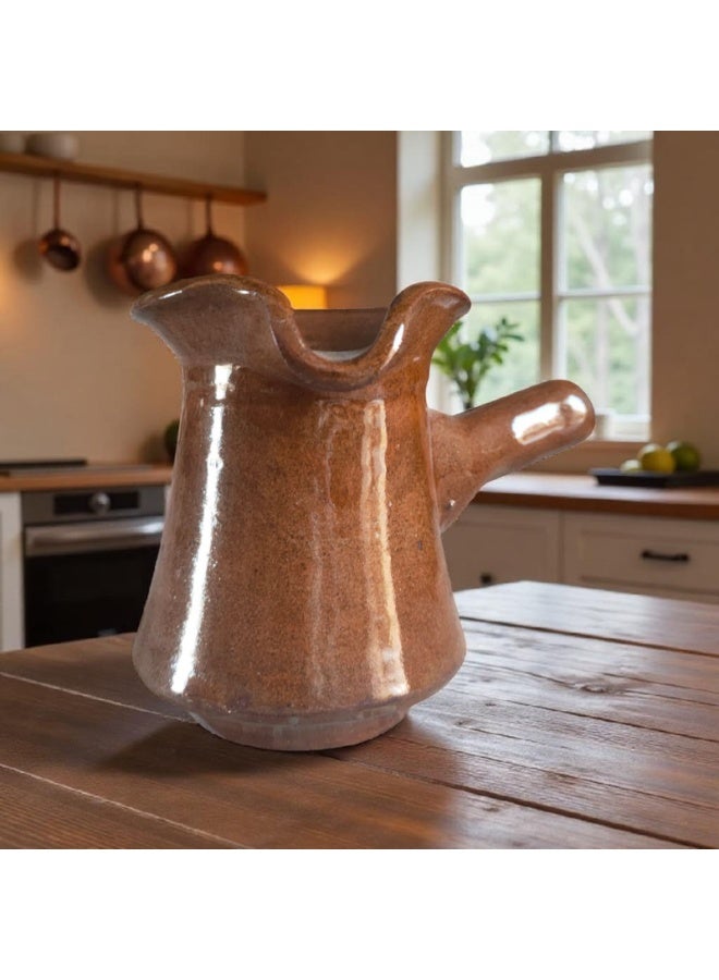 كلور زون بوتري كنكة فخار طمي أسواني صناعة يدوية - Image 2