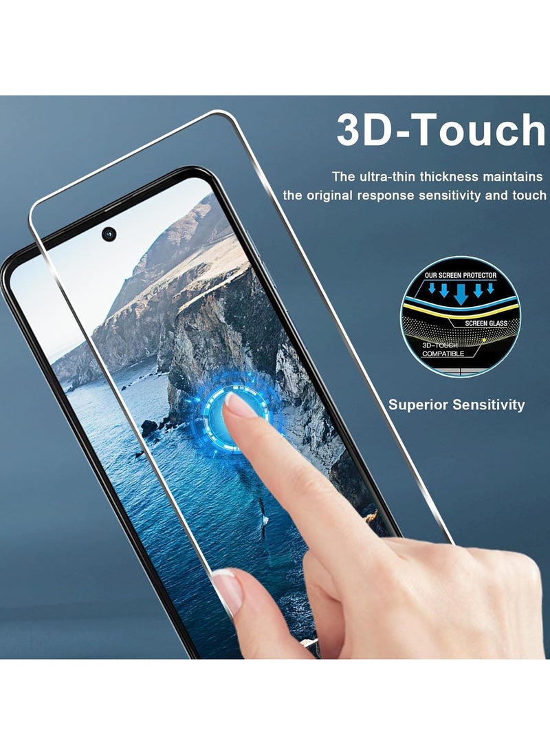 TWEGGON Screen Protector Samsung A56, Tempered Glass Screen Protector for Samsung Galaxy A56 Clear  - Image 2