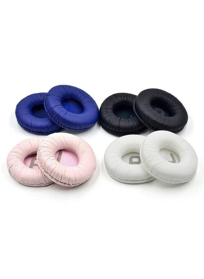 White Replacement Ear Pads For Sony WH CH510 JBL T450 T450BT T500BT Tune600 70mm Round On Ear Headphones - Image 5
