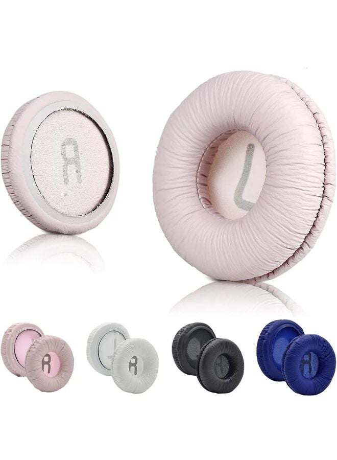 White Replacement Ear Pads For Sony WH CH510 JBL T450 T450BT T500BT Tune600 70mm Round On Ear Headphones - Image 2