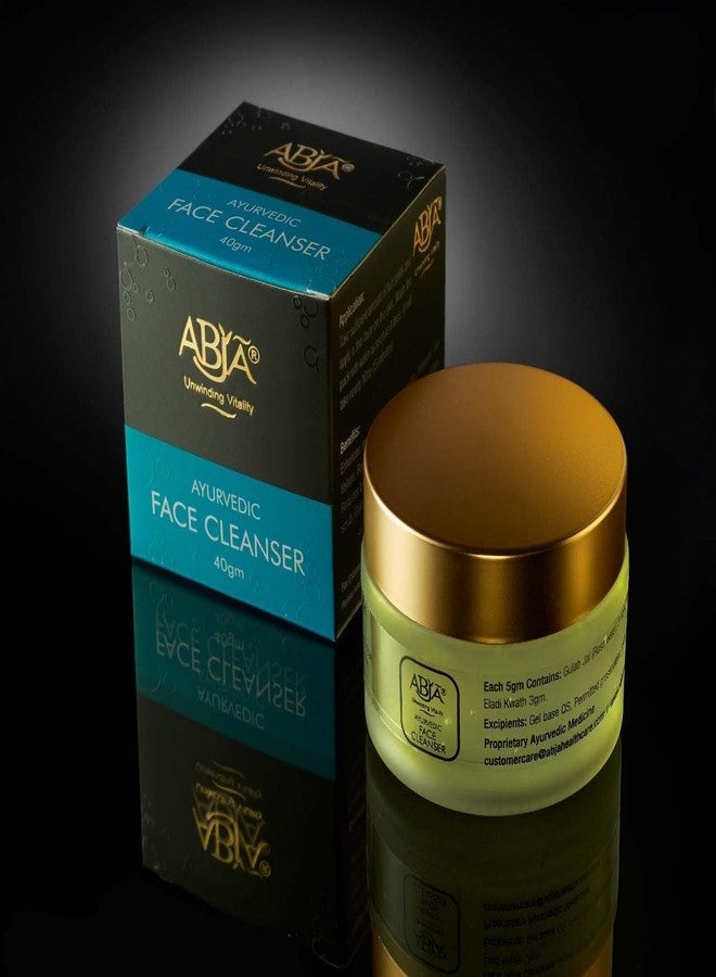 ABJA Ayurvedic Face Cleansing Gel With 2 Face Mask | For Normal, Dry, Combination Skin|Non Greasy Gentle Make Up Remover | Face Gel For Re-Hydration|Controls Excess Oil |Removes Dead Skin Cells -(50Gms) - Image 3