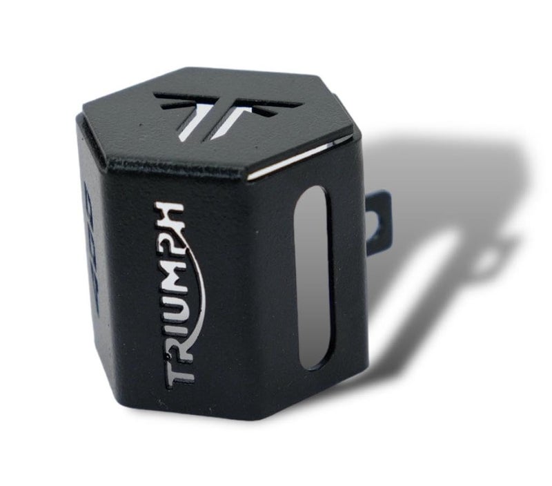 MILACHIN TriumphH Speed 400 Rear Disc Oil Container Guard, Rear Oil Cap Black. - Image 2