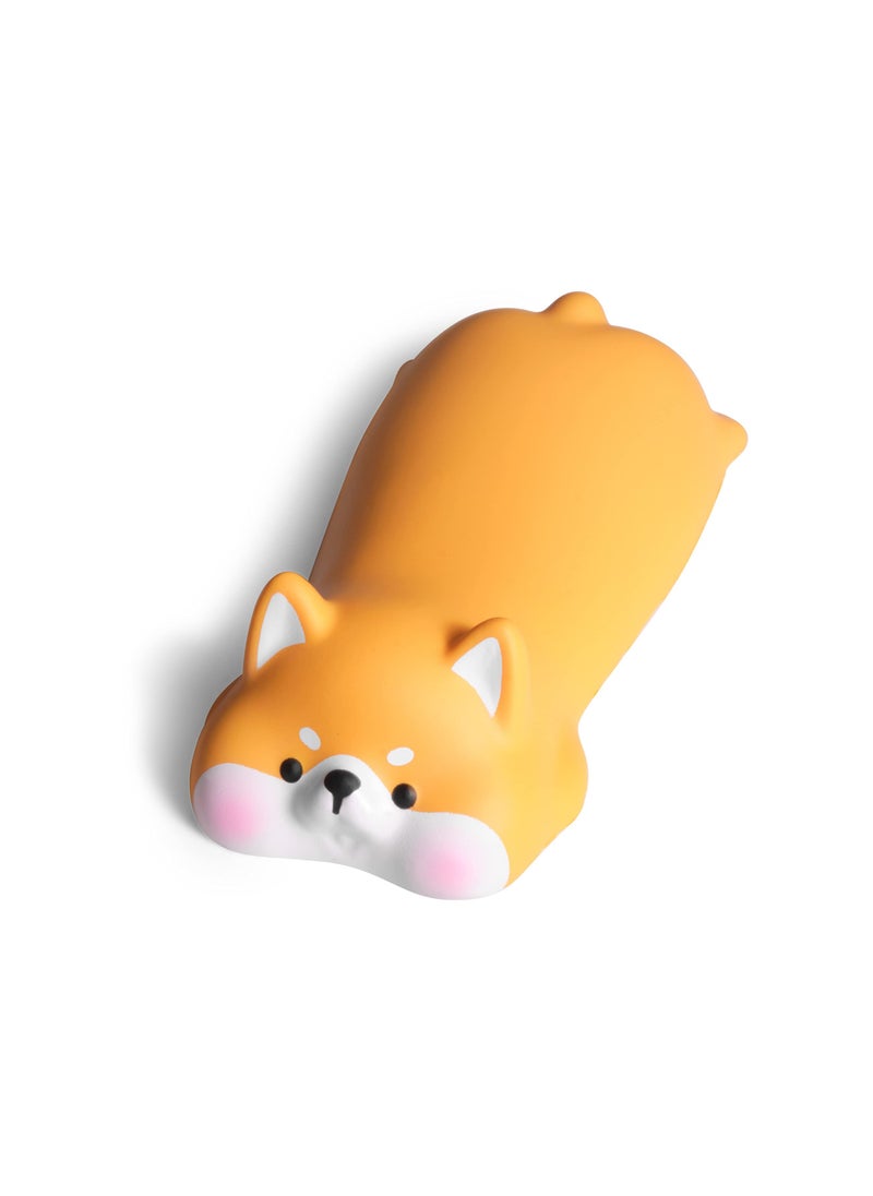 Ergonomic Kawaii Wrist Rest Mouse Pad for Office Comfort Slow Rising PU Support Yellow