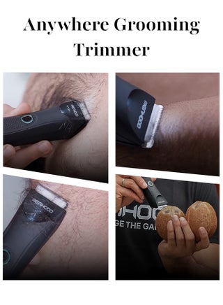 MENHOOD Trimmer Mini All-in-one Trimmer for Men with Waterproof IPX6 Design, SkinSafe Ceramic Technology, QuietRun 7000 RPM Motor, 4000K  LED for Low Light Areas, Travel Lock, 90 Min Run Time & Fast Charging - view 2