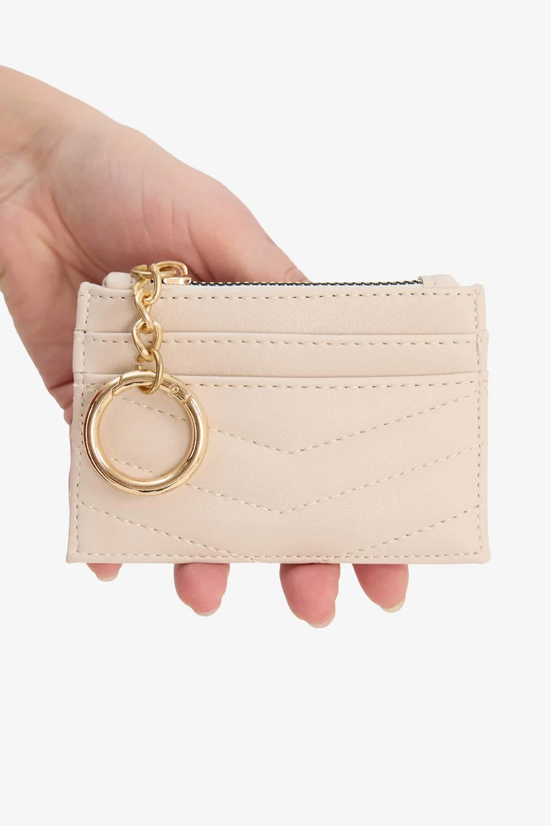 Defacto  Woman Faux Leather Business Card Wallet for Women | Best Price UAE