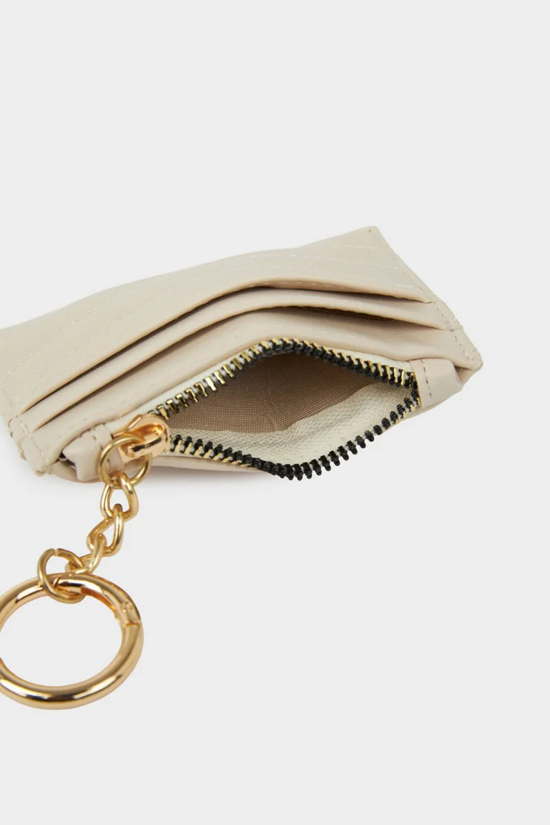 Defacto  Woman Faux Leather Business Card Wallet for Women | Best Price UAE