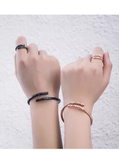 Hanghaijia Unisex Vintage Monkey King Wukong Gold band  style forever Bracelet  - Image 2