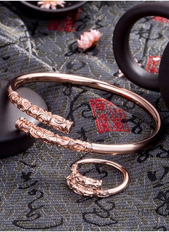 Hanghaijia Unisex Vintage Monkey King Wukong Gold band  style forever Bracelet  - Image 1