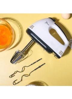 Arabest Electric Hand Mixer, 7-Speeds Lightweight Hand-Held Electric Mixer, Portable Powerful Kitchen Mixer Stainless Steel Egg Whisk with Egg White Separator, Egg Sticks & Dough Sticks for Baking & Cakes  - Image 1