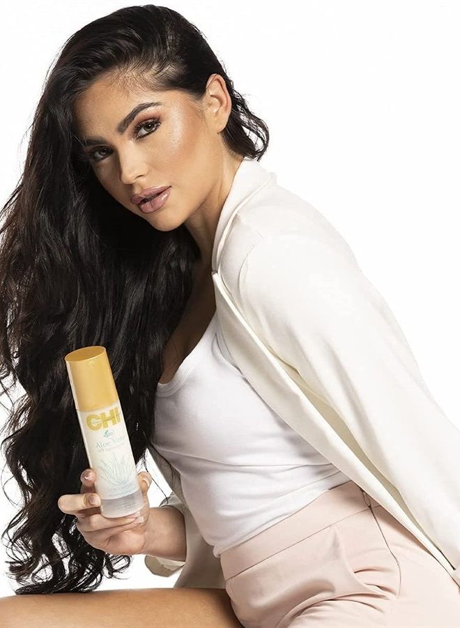 CHI Aloe Vera Moisturizing Curl Cream, 5 Fl Oz - Image 3