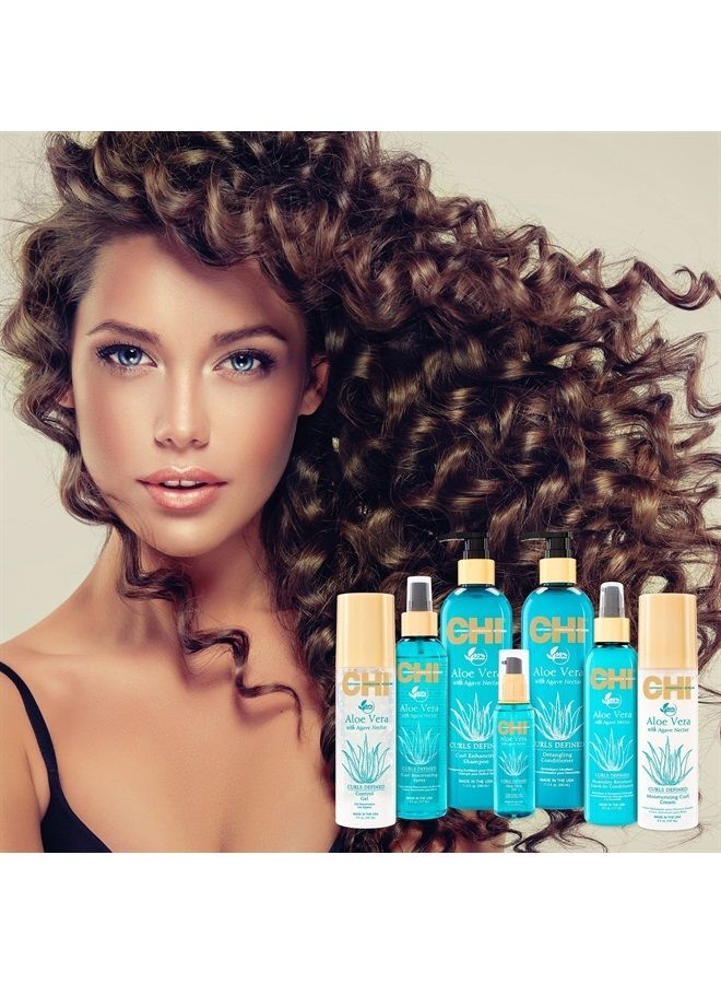 CHI Aloe Vera Moisturizing Curl Cream, 5 Fl Oz - Image 4