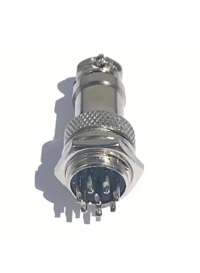 موصلات كابل طيران GX16 ذات 8 دبابيس، زوجان، قابس ومقبس 8 دبابيس، قطر 16 مم (0.63 بوصة). - Image 5