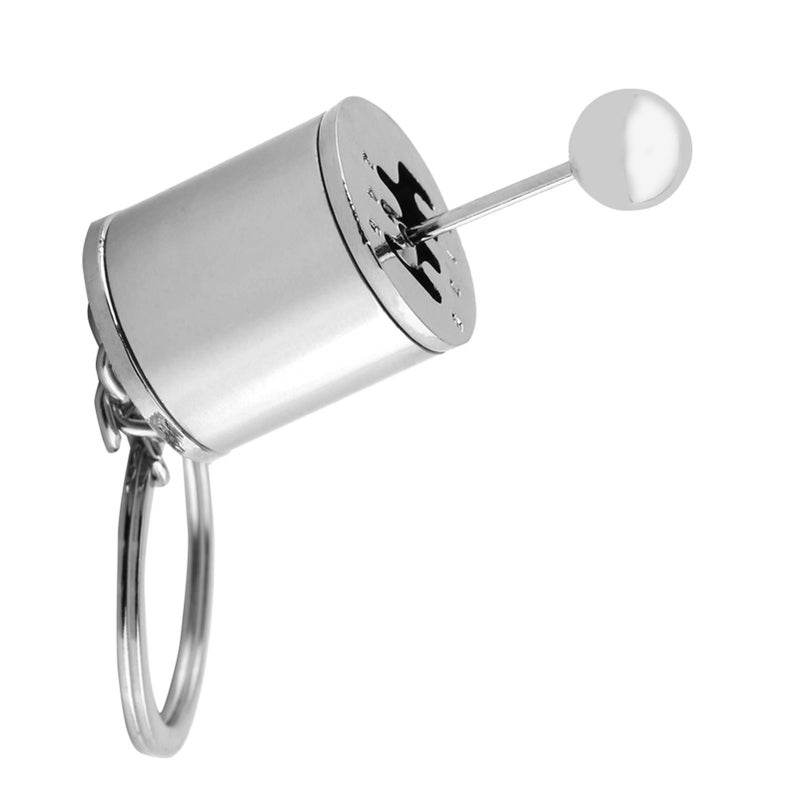 Auto Gear Shifter Model Keychain Keyring Car Shift Shaped Metal Alloy Key Rings(Red) - Image 5