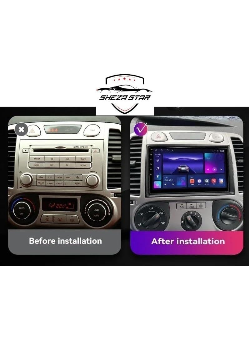 SHEZA STAR Android Car Stereo for Hyundai i20 2008-2012 4GB RAM 64GB ROM Support Carplay, M-Link Wi-Fi BT, Radio GPS, 9 Inch IPS Touch Screen with AHD Camera Included - Image 2