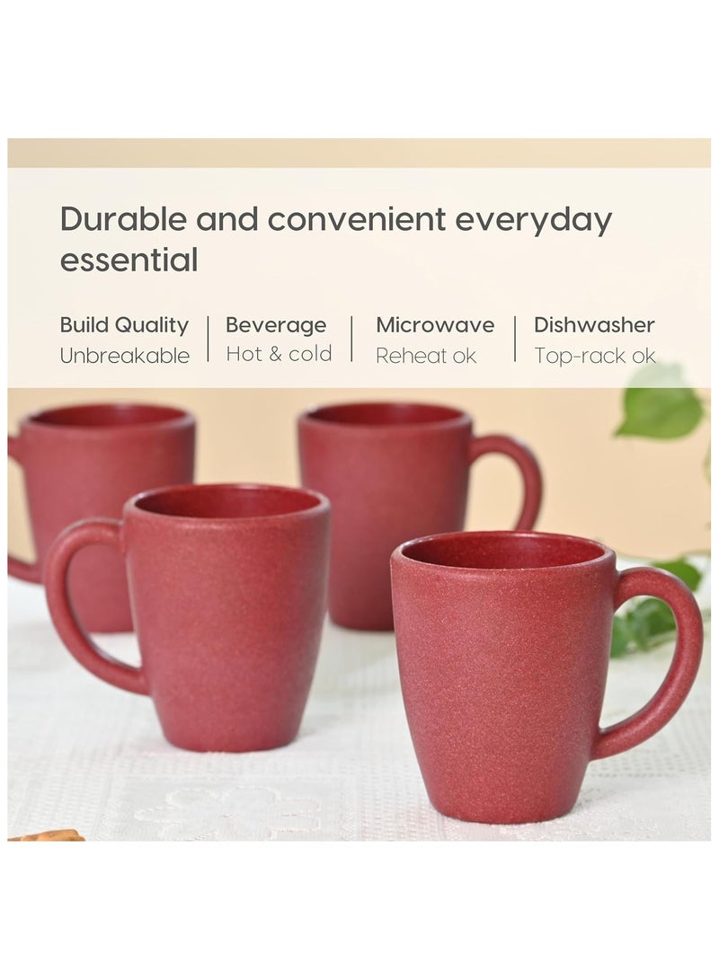 FRENVI Matte Finish Mugs for Hot & Cold Coffee, Milk & Tea Cup - Image 4
