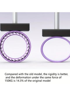 Gonice 1pc Yoga Massage Circle, Indoor Pilates Fitness Roller, Workout Auxiliary Equipment For Beauty Back, Body Stretching  - Image 4