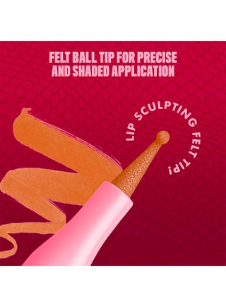 Lip Lingerie Lip Liner Stain, Seamless All Day Stain, Waterproof, Tease U Later - view 5