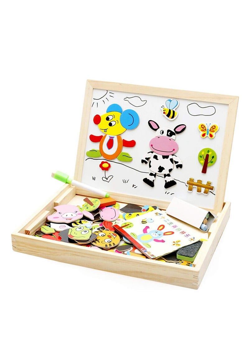 Unisex Animal Magnetic Board, Ages 3+ - Image 1