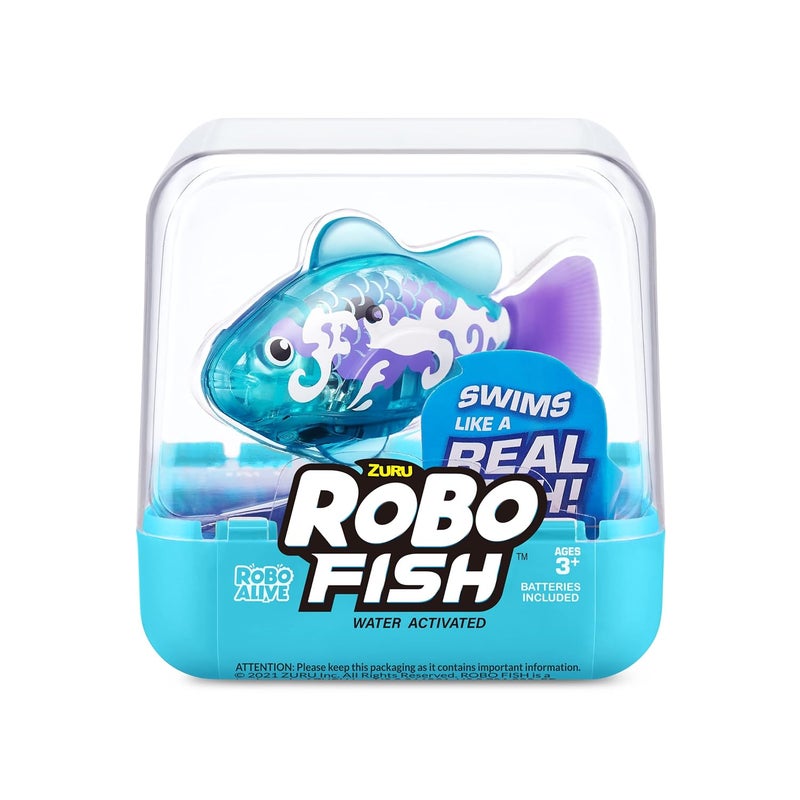 ZURU Robo Alive Series 3 Water Activated Robotic Swimming Fish (7 cm, Assorted) - Image 2