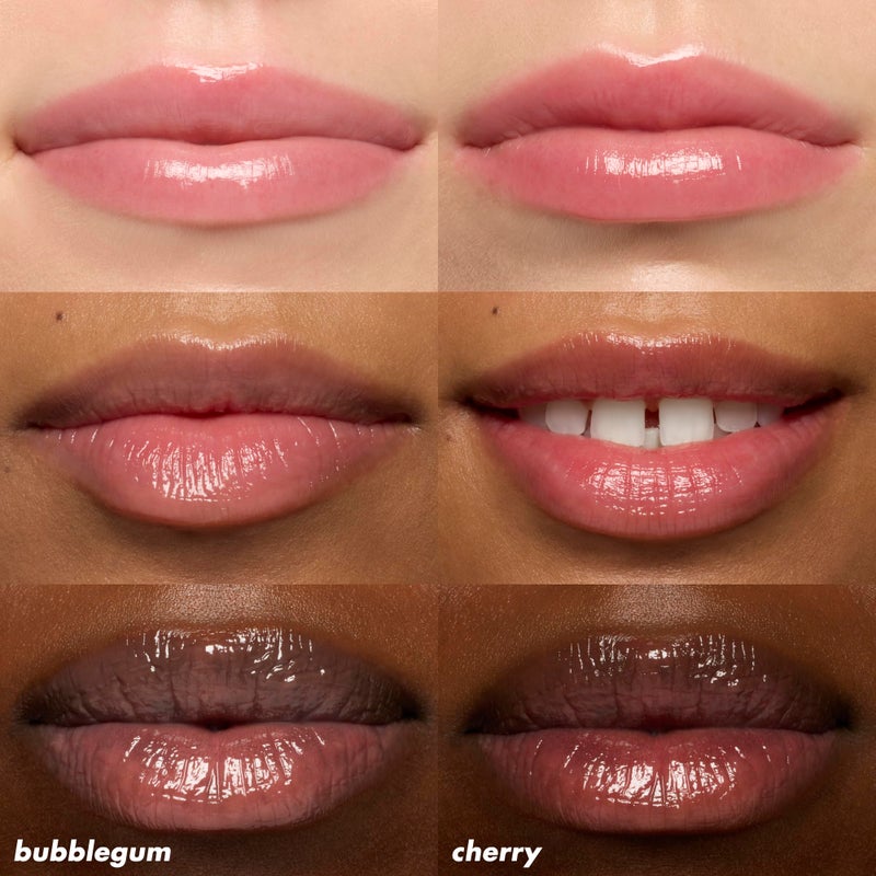 elf e.l.f. Squeeze Me More Lip Balm Duo, Moisturizing Balm For A Sheer Tint Of Color, Made With Hyaluronic Acid, Vegan & Cruelty-Free, Cherry & Bubblegum - Image 4