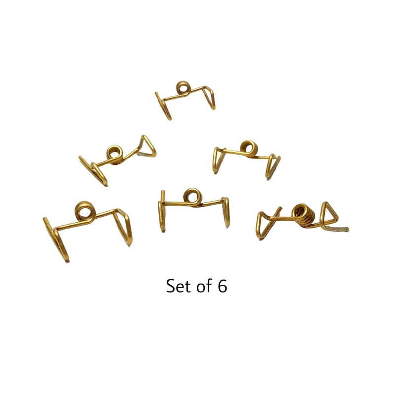 PulGos Pure Brass Samai Kadi Wick Holder for Samayi Lamps Vilakku Traditional Thiri Stand for Kerala Diya Durable and Elegant Perfect for Religious Ceremonies and Home Dcor - Image 2