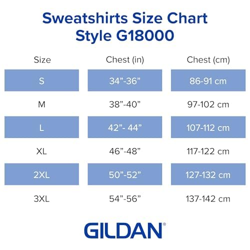Gildan Adult Fleece Crewneck Sweatshirt, Style G18000, Multipack, Forest Green (1-Pack), Large - Image 5