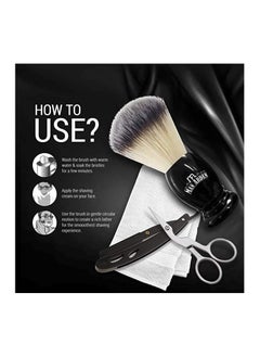 Man Arden Man Arden Premium Shaving Brush With Extra Soft Bristles  - Image 2