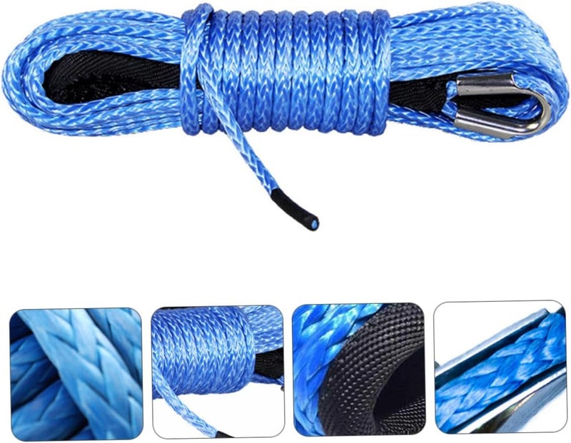1pc Heavy Duty Nylon Tow Rope for Utv Truck Car Trailer Winch Rope Easy to Use - Image 5
