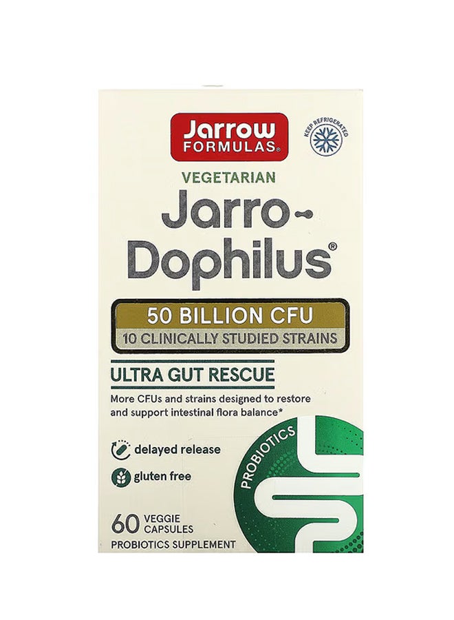 جارو فورملاز خمسون مليار Jarro-Dophilus وحده تشكيل مستعمره 60 كبسوله نباتيه