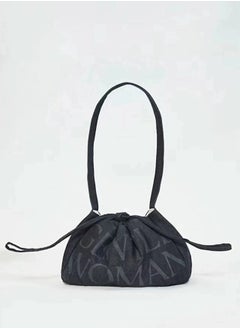 GENTLE WOMAN Gentle Woman Dumpling bag Denim drawstring shoulder bag  - Image 1