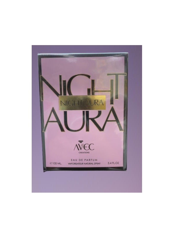 Avec NIGHT AURA EAU DE PARFUME 100ML - Image 1
