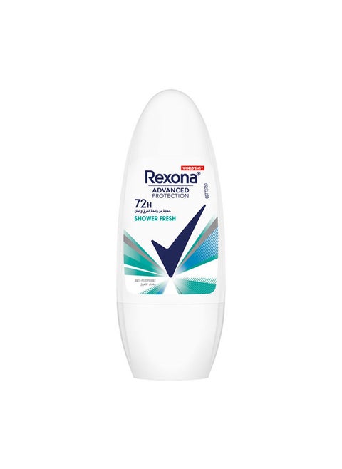 Rexona Women Advanced Protection 72H+ Antiperspirant Deodorant Shower Fresh Roll On 50ML
