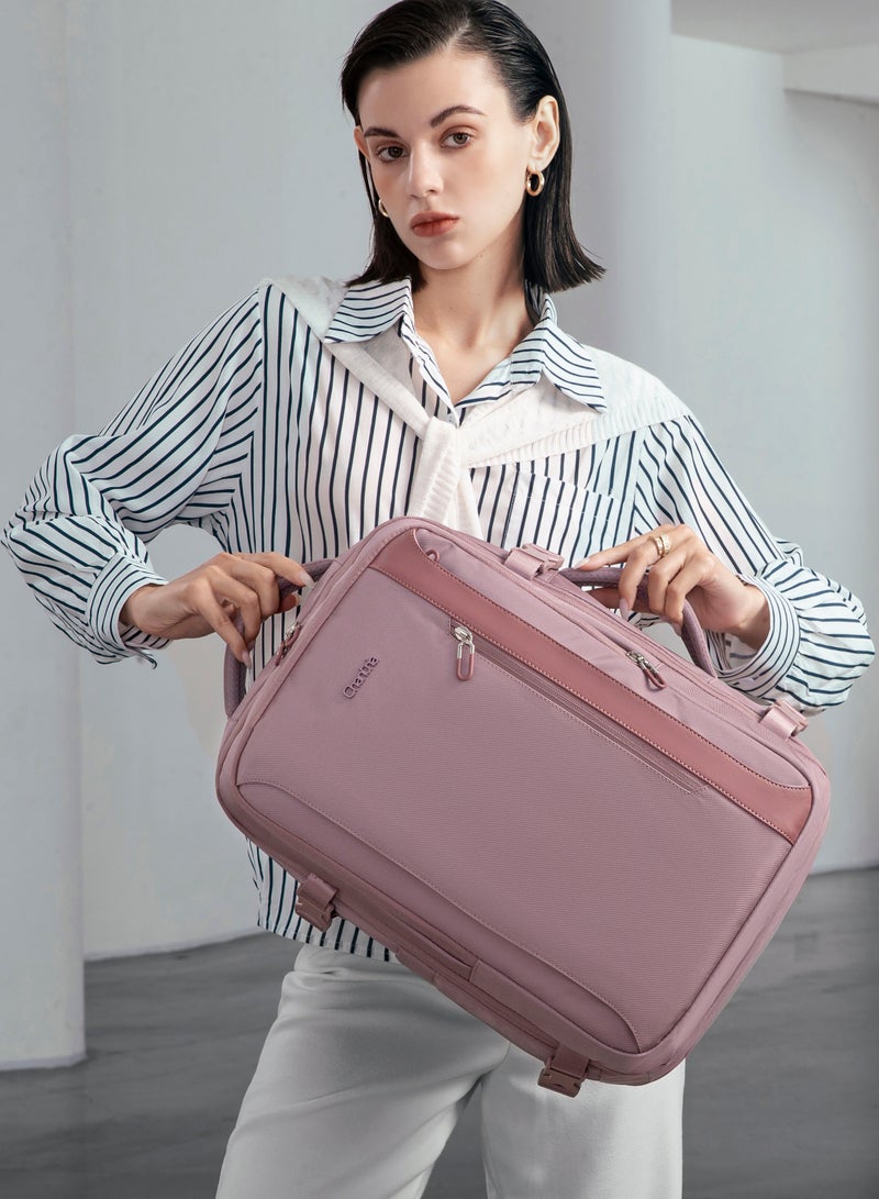 شانتريا CB00617 شنطة لاب توب 15.6-انش بزنس مقاومه للماء مناسبه للاناث ذات مساحه تخزينية كبيره جوده عاليه من شانتريا - بنفسجى - Image 5