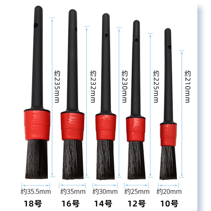 Car Details Brush Car Wash Brush Soft Hair Wheel Interior Cleaning Brush Car Fine Wash Beauty Tools - Image 4