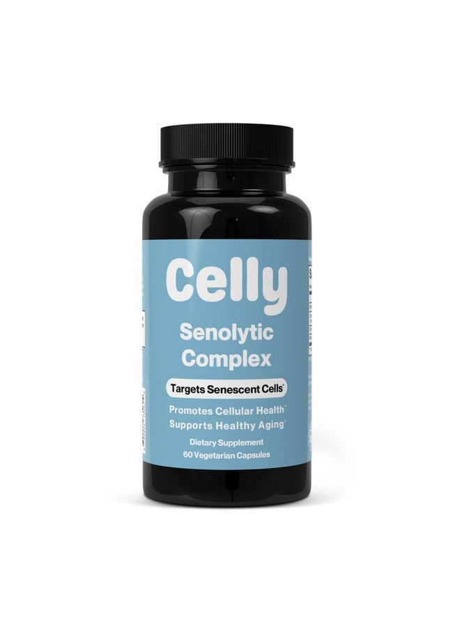 Celly Senolytic Complex | Longevity Supplement for Healthy Aging and Cellular Health with Quercetin and Fisetin | Targets Senescent Cells | 30 Servings | Non-GMO & 3rd Party Tested - Image 1