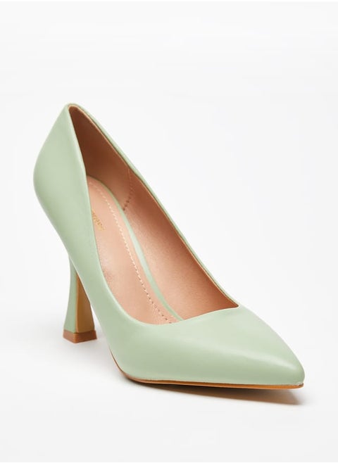 Women Slip-On Pointed Toe Stiletto Heel Pumps