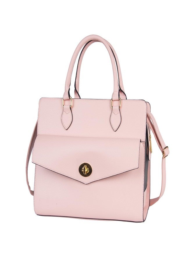 Minsong Stylish Pet Carrier Purse Leather Bag for Small Dogs Cats Puppy,Airline Approved Soft-Sided Carriers (Pink) - Image 1