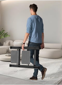 Acotsun Acotsun 2 Step Ladder, Multipurpose Home Foldable Ladder Folding Ladder with Wide Anti-Slip Pedal, Step Stool Portable,Lightweight,for Home Kitchen Library Office Holds,Max 150 KG(2 STEPS)  - Image 4