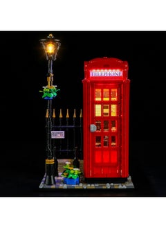 BRIKSMAX Light Kit For Lego-21347 Red London Telephone Box - Compatible With Lego Ideas Building Set- Not Include Lego Set  - Image 1