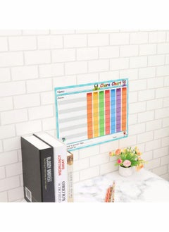SYOSI Dry Erase Reward Chart for Kids Teach Children Responsibility and Good Behavior Reusable Self Adhesive Potty Chart Class Schedule for Home Classroom  - Image 2