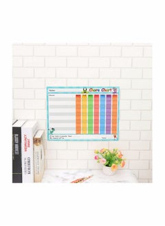 SYOSI Dry Erase Reward Chart for Kids Teach Children Responsibility and Good Behavior Reusable Self Adhesive Potty Chart Class Schedule for Home Classroom  - Image 3