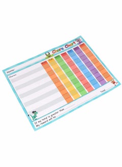SYOSI Dry Erase Reward Chart for Kids Teach Children Responsibility and Good Behavior Reusable Self Adhesive Potty Chart Class Schedule for Home Classroom  - Image 4
