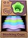 Green Toys Stacking Cups PurpleBlueGreen 6 Piece Motor Skills Building Stacking Toy Set Safe for Babies and Toddlers Dishwasher Safe Recycled Plastic Made in USA - Image 3