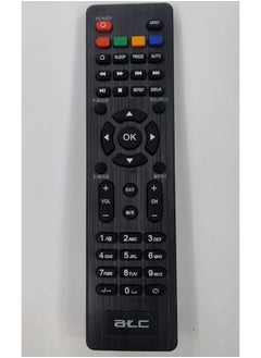 ATC Remote Compatible With Solid Set Top Box Remote Controller Black 