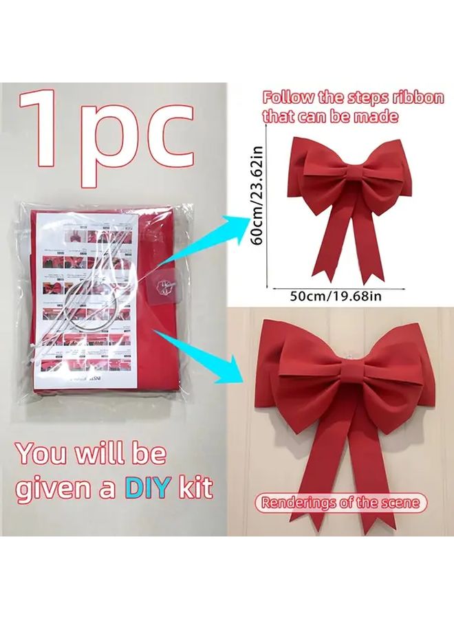 Large 29 53 Inch EVA Bow For Christmas Tree Wedding Party Outdoor Holiday Decoration - Image 5