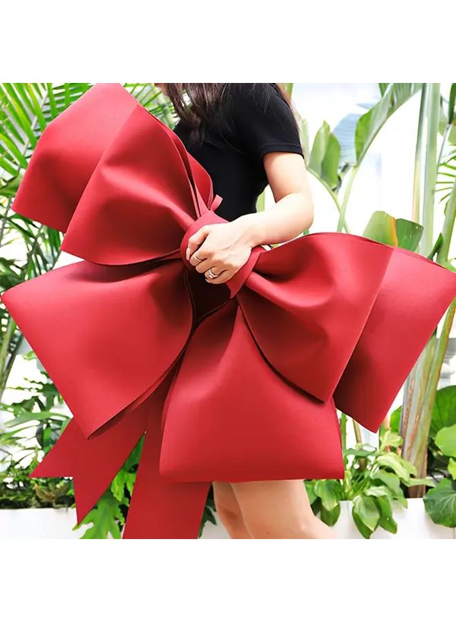 Large 29 53 Inch EVA Bow For Christmas Tree Wedding Party Outdoor Holiday Decoration - Image 1