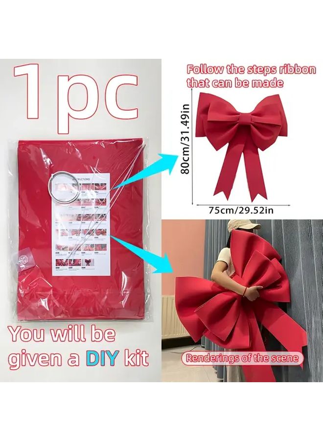 Large 29 53 Inch EVA Bow For Christmas Tree Wedding Party Outdoor Holiday Decoration - Image 4